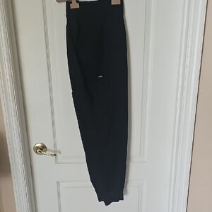 Landau Black Jogger Sweatpants with Elastic Cuffs